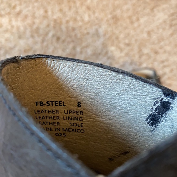 Freebird by Steven,genuine leather boot, heel, FB Steel, black, 8.5, make offer! - Picture 5 of 5